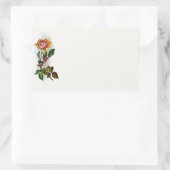 Autocollant Rose vintage (Sac)