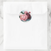 Autocollant Rose vintage (Sac)