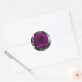 Autocollant Rose violet (Enveloppe)