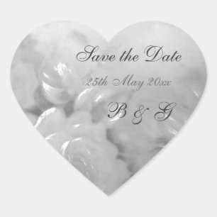 Autocollant Roses blanches