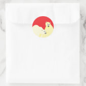 Autocollant rouge Soul d'hiver (Sac)