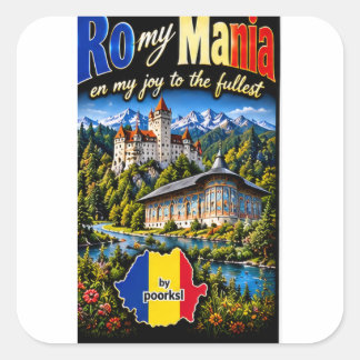 Autocollant Roumanie