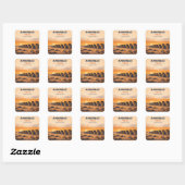 Autocollant Route 66 Amarillo Sunset Highway Cadea (Feuille)