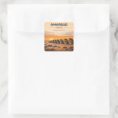 Autocollant Route 66 Amarillo Sunset Highway Cadea (Sac)