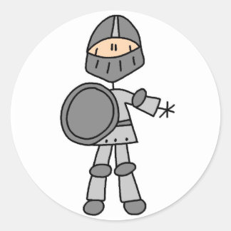Autocollant royal de chevalier