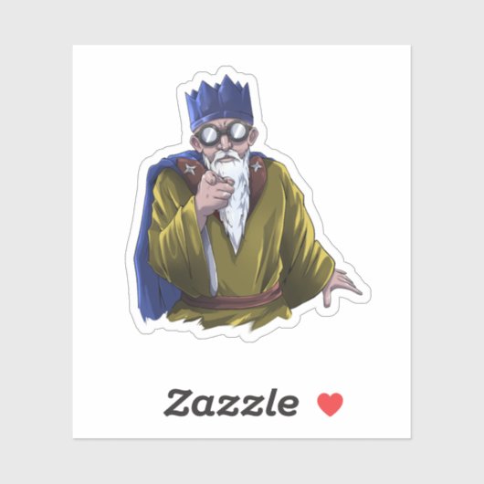 Autocollant Runescape de l'ancienne école (Feuille)