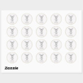 *~* Autocollant Rustique mignon AP49 pour bébé en  (Feuille)