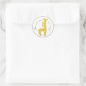 Autocollant Safari bébé GIR4 (Sac)