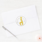 Autocollant Safari bébé GIR4 (Enveloppe)
