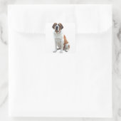 Autocollant Saint Bernard Chien Chien Chien Chien  (Sac)