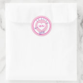 Autocollant Saint-Valentin Jésus Vous Aime (Sac)