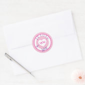 Autocollant Saint-Valentin Jésus Vous Aime (Enveloppe)