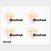 Autocollant Saipan (Feuille)