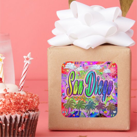 Autocollant San Diego Vista Express (Fête)