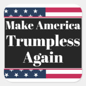 Autocollant sans Trump (Devant)
