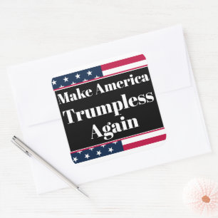 Autocollant sans Trump