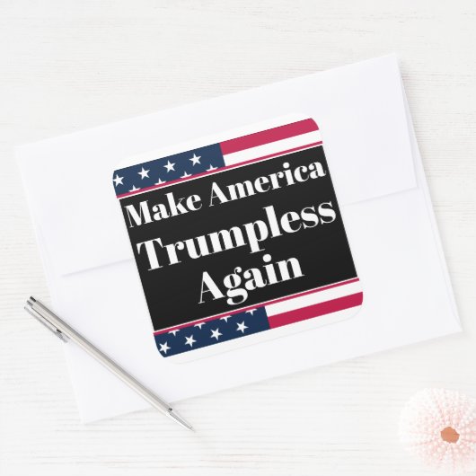Autocollant sans Trump (Enveloppe)