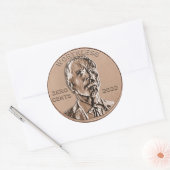 Autocollant sans valeur Joe Biden Penny (Enveloppe)