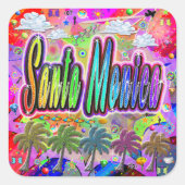 Autocollant Santa Monica Vista Express (Devant)