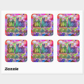 Autocollant Santa Monica Vista Express (Feuille)