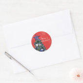 Autocollant - Sapin de Noël (Enveloppe)