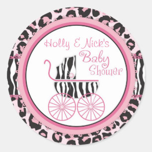 Autocollant sauvage 3 d'impression de guépard et