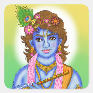Autocollant Seigneur Krishna