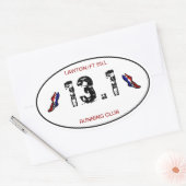 Autocollant semi-marathon (Enveloppe)