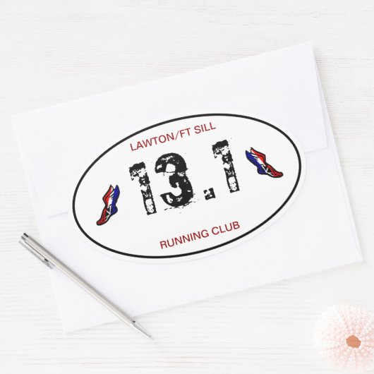 Autocollant semi-marathon (Enveloppe)