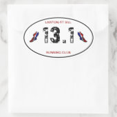 Autocollant semi-marathon (Sac)