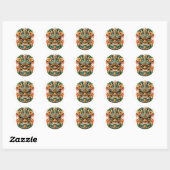 Autocollant Sentinelle Fleur Dorée (Feuille)