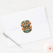Autocollant Sentinelle Fleur Dorée (Enveloppe)