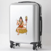 Autocollant Shiva (Sur valise)