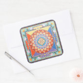 Autocollant Shri Yantra (Enveloppe)