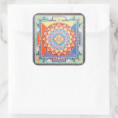 Autocollant Shri Yantra (Sac)