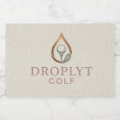 Autocollant Signature Droplyt Golf (Étiquettes simples)