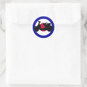 Autocollant Silhouette pour scooter cible Mod (Sac)