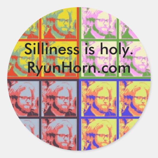 Autocollant SillyPopSticker (Devant)