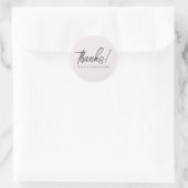 Autocollant Simple pour Petite Entreprise (Sac)