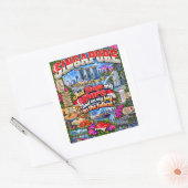 Autocollant Singapour (Enveloppe)