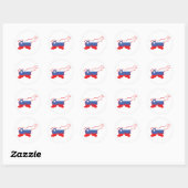 Autocollant Slovénie (Feuille)