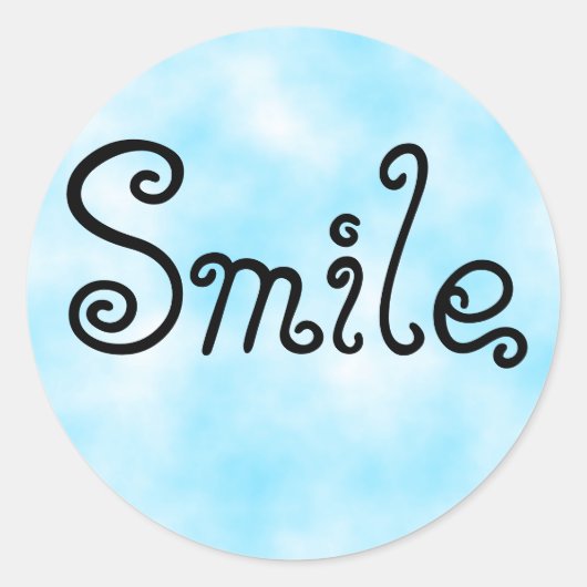 Autocollant souriant (Devant)