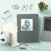 Autocollant Sourire de Dentiste (Couverture iPad)