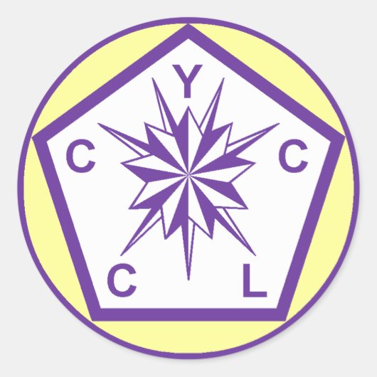 Autocollant souverain d'université de rite de York (Devant)