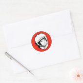 Autocollant soviétique rouge (Enveloppe)