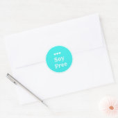Autocollant Soy Free (Enveloppe)