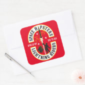 Autocollant Space Hipsters® Lightning Riders 3" (Enveloppe)
