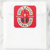 Autocollant Space Hipsters® Lightning Riders 3" (Sac)