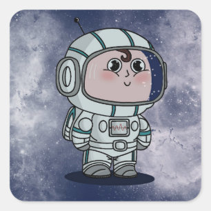 Autocollant Spaceman