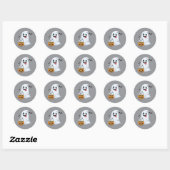 Autocollant Spookey Ghost (Feuille)